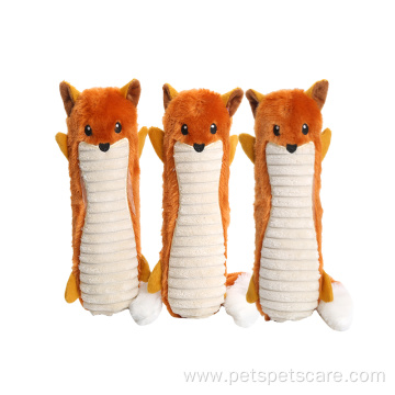 Cute Squirrel Shape Resistant Bite Molar Dog Toy